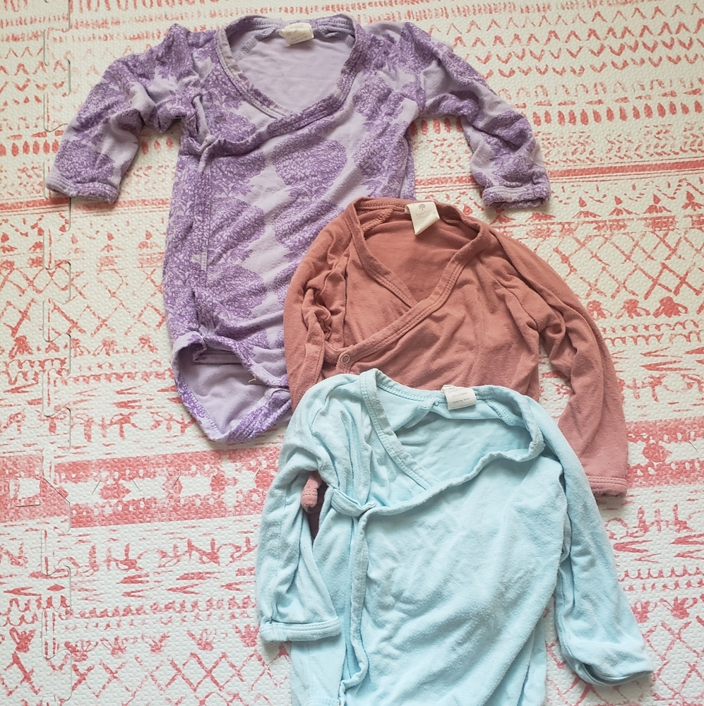 Kate Quinn 3-6 months bodysuit lot of 3